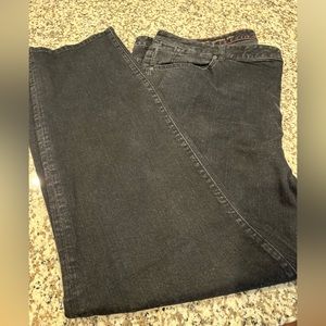 Talbots W-Heritage straight jeans, black size 24 W